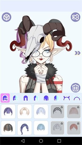 怪物女孩换装(Anime Avatar Maker)v1.1.3图3