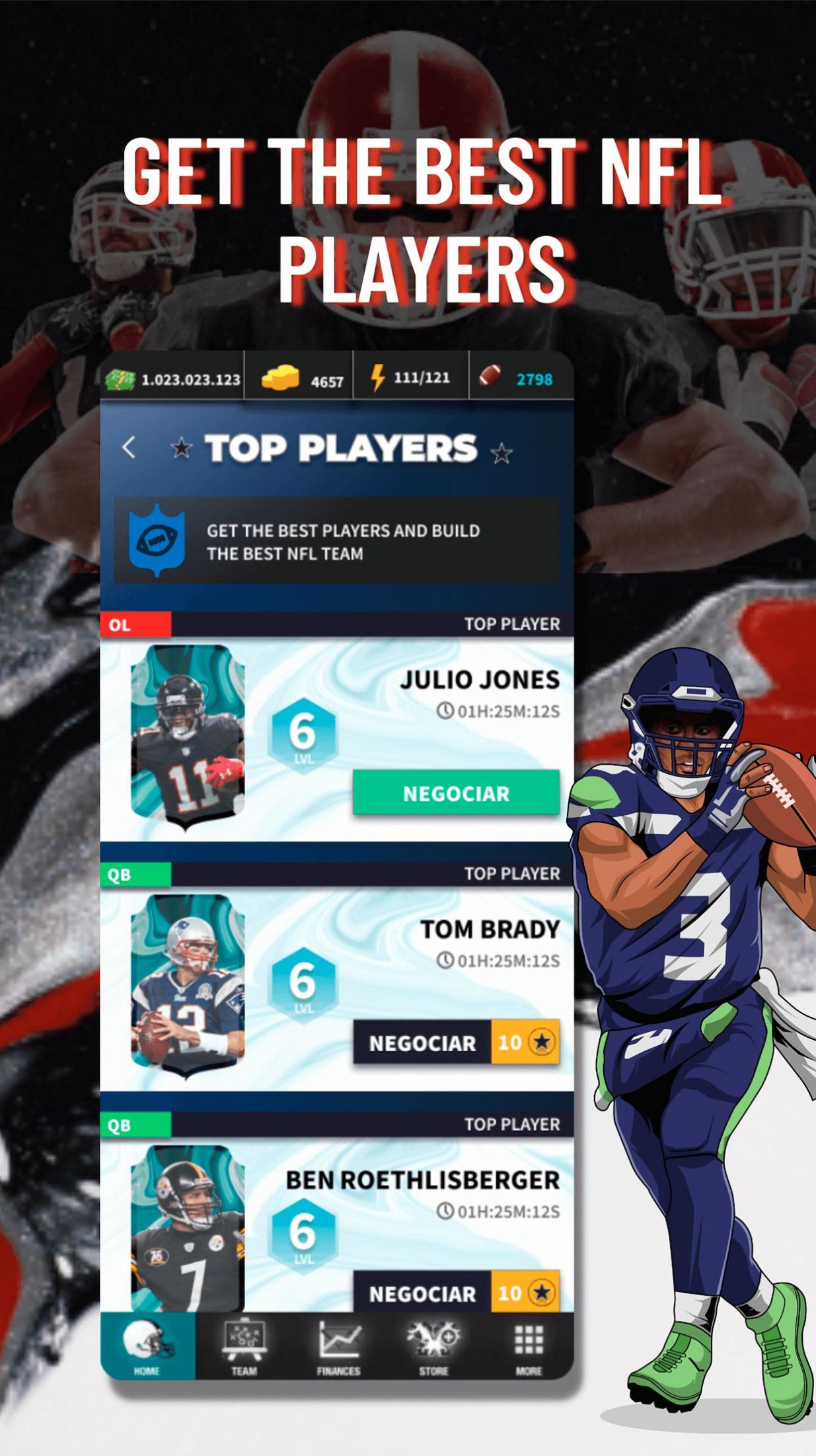 NFL PA 2023橄榄球经理v1.72.100图2