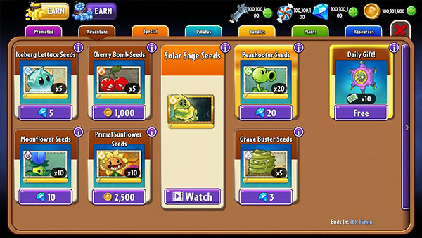 plantsvszombies2国际版内购v8.1.1图4