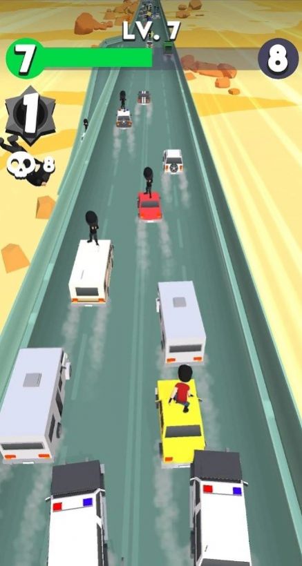 车顶跳跃跑酷v1.0.4图2