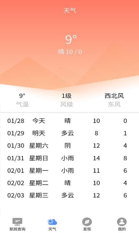 航班轻松查v1.0.0图2